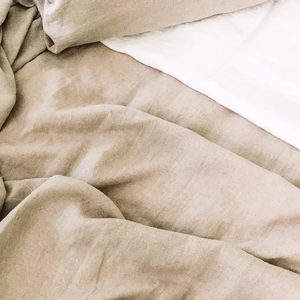 drap Lit sommeil lin