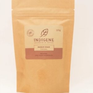 Masque visage cosmétique indigène