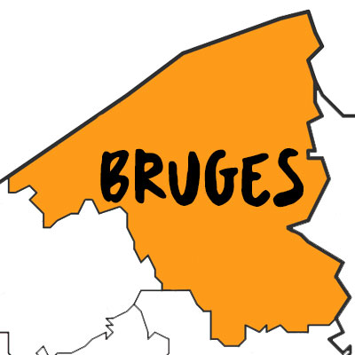 Bruges, Flandres, Belgique