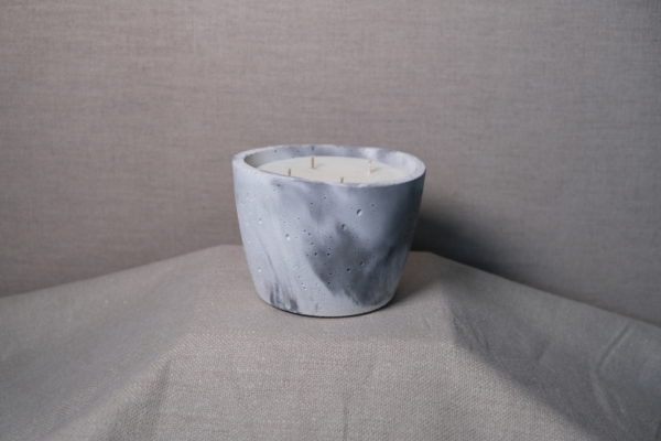 Terrea bougie artisanale béton