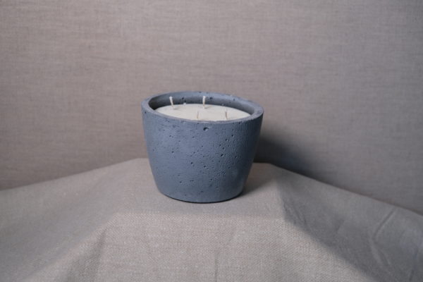 Terrea bougie artisanale béton