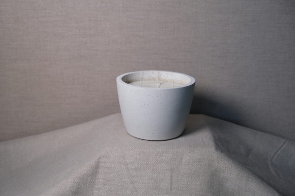 Terrea bougie artisanale béton