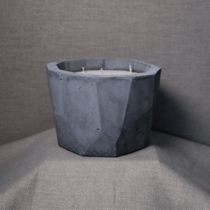 Terrea bougie artisanale béton