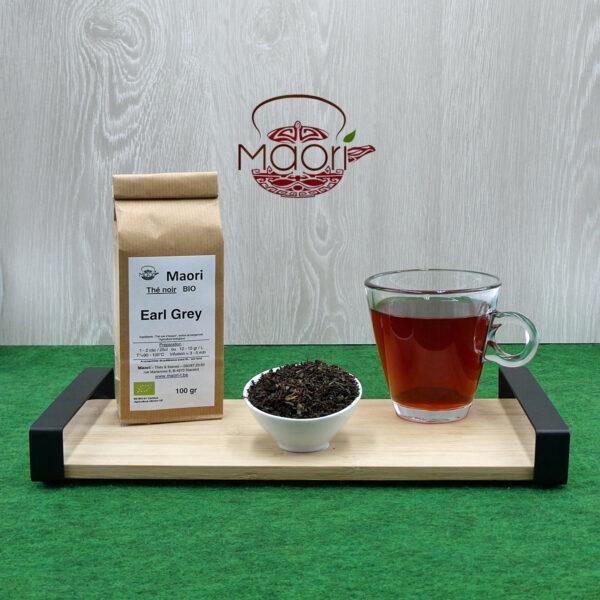 Thé noir Earl Grey BIO - MAORI