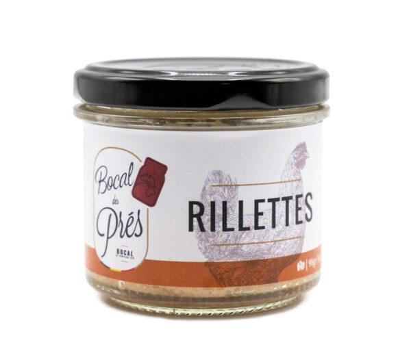 Bocal des Prés Rillettes bio 90g