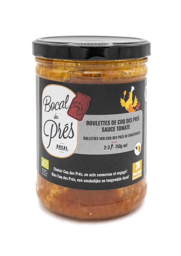 Bocal des Prés boulettes sauce tomate bio 750g