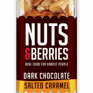 Nuts & berries Chocolat noir caramel bio 40g x2