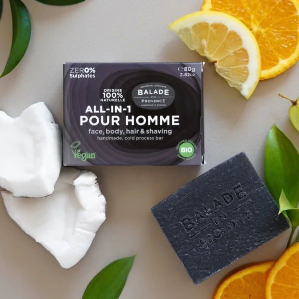 Tout-en-Un pour Hommes 80 g - Balade en Provence