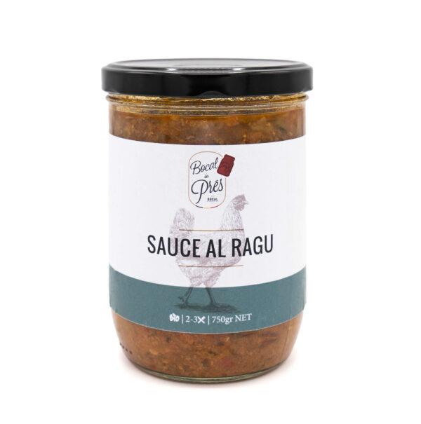 Bocal des Prés Sauce Al'Ragu bio 750g