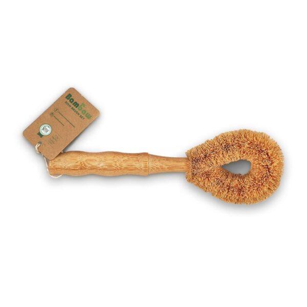 Brosse Vaisselle en Coco - Bambaw