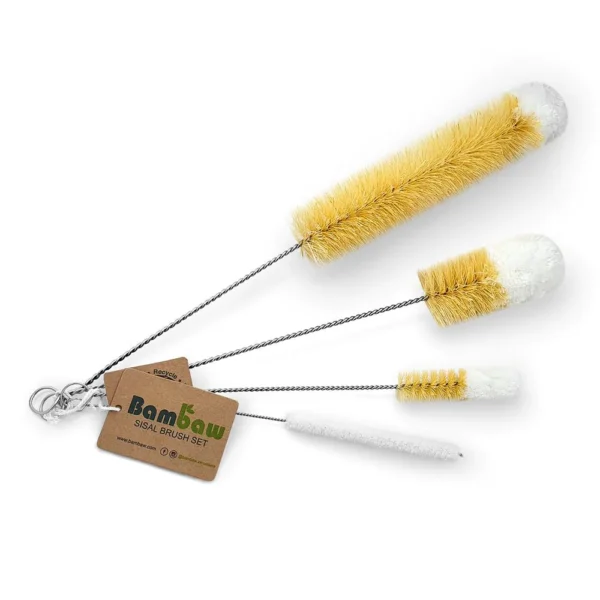 Set de 4 Brosses de Nettoyage - Bambaw