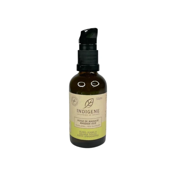 Huile de Massage à l'Ylang Ylang 55 ml - Indigène