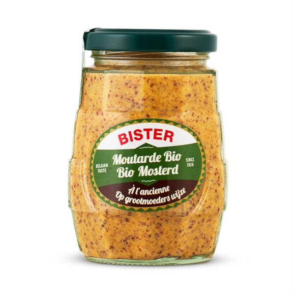 Bister Moutarde à l'ancienne bio 250g