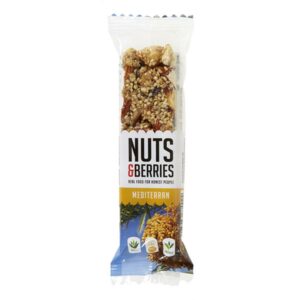 Nuts & berries Energy bar mediterran bio 40g x 2